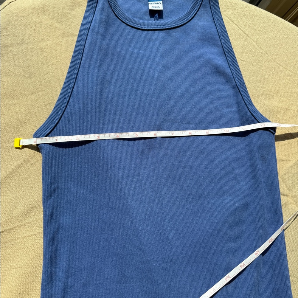 Old Navy Blue Knit Dress Size Medium - Picture 4 of 11